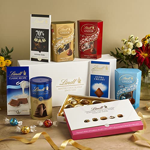 Lindt Lindor Milk Chocolate Truffles Bag - Approx 80 balls, 1 kg - Chocolate Truffles with a Smooth Melting Filling