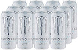 48 x Monster Energy Drink Ultra White Cans (48 x0,5L) Sugar Free