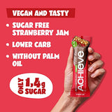 ahead ACHIEVE | Keto Chocolate Bars – 18 x 35g – Coconut Almond – Low Carb Sugar Free – 100% Natural with MCT-Fats – Keto Snacks & Healthy Snacks