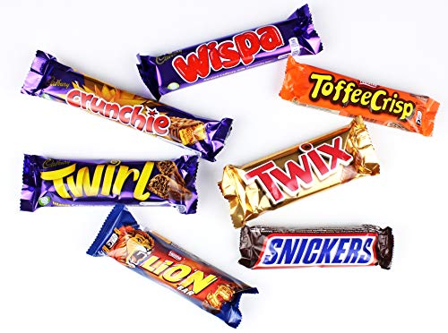 Chocolate Lovers Ultimate Hamper Lunar Box - Huge Selection of Your Favourite Chocolate Bars