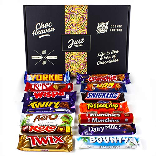 Chocolate Lovers Hamper Cosmic Box - Selection of Your Favourite Chocolate Bars