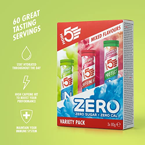 HIGH5 Zero Electrolyte Hydration Tablets Added Vitamin C
