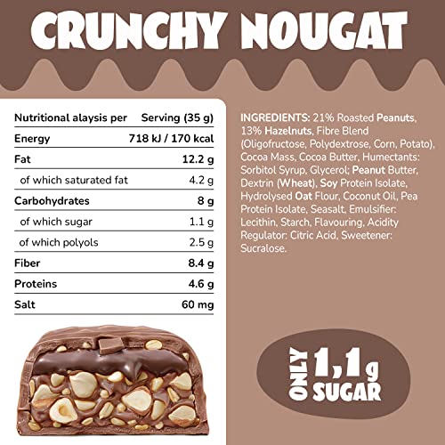 ahead ACHIEVE | Keto Chocolate Bars – 18 x 35g – Coconut Almond – Low Carb Sugar Free – 100% Natural with MCT-Fats – Keto Snacks & Healthy Snacks