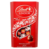 Lindt Lindor Milk Chocolate Truffles Box - Approx 16 balls, 200 g - Chocolate Truffles with a Smooth Melting Filling - Gift Present - for Him and Her - Easter, Birthday, Congratulations, Thank you