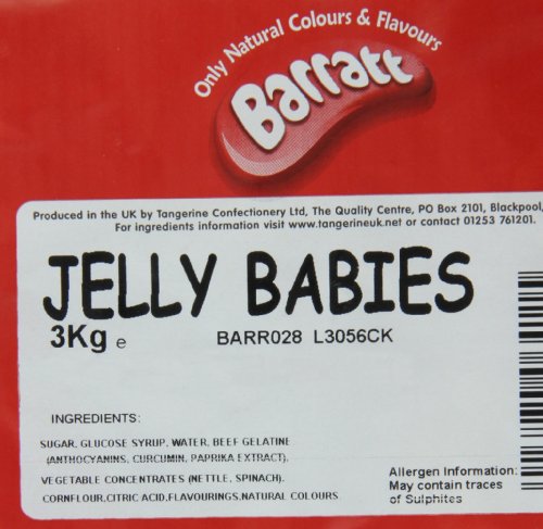 Barratt Jelly Babies 3 Kg