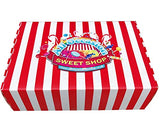 Retro Sweets Gift Box: Candy Striped Old Fashioned Sweets Selection Hamper: Birthday Present for Him & Her, Men, Women, Boys, Girls