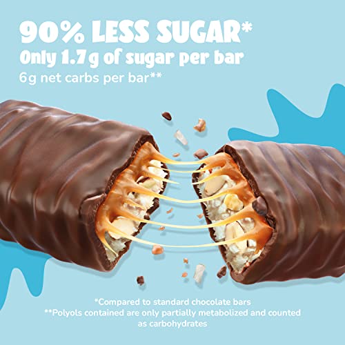 ahead ACHIEVE | Keto Chocolate Bars – 18 x 35g – Coconut Almond – Low Carb Sugar Free – 100% Natural with MCT-Fats – Keto Snacks & Healthy Snacks