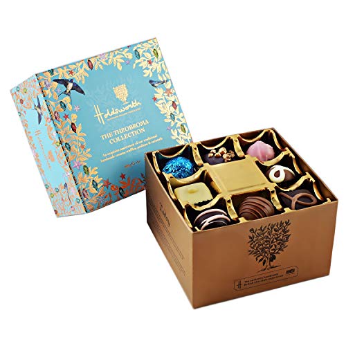 Holdsworth Chocolates Classics - Indulgent Collection an Impressive Assortment of Handmade Truffles Creams, Pralines and Caramels all Coasted with Milk, Dark or White Chocolate