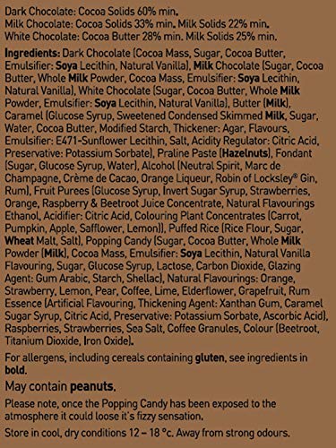 Holdsworth Chocolates Classics - Indulgent Collection an Impressive Assortment of Handmade Truffles Creams, Pralines and Caramels all Coasted with Milk, Dark or White Chocolate