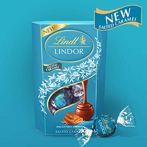Lindt Lindor Milk Orange Chocolate Truffles Box Chocolate Balls with a Smooth Melting Filling