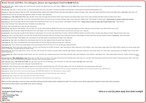 Retro Sweets Gift Box: Candy Striped Old Fashioned Sweets Selection Hamper: Birthday Present for Him & Her, Men, Women, Boys, Girls