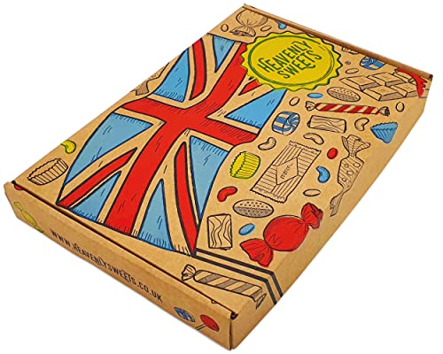 Sweet Hamper Gift Box Set | Mini Sweet Bags Multipack | Party Sweets Birthday, Valentines Day | Tangfastics, Goldbears, Starmix | Heavenly Sweets