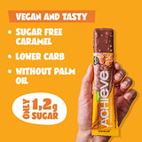 ahead ACHIEVE | Keto Chocolate Bars – 18 x 35g – Coconut Almond – Low Carb Sugar Free – 100% Natural with MCT-Fats – Keto Snacks & Healthy Snacks