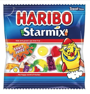 The Ultimate Haribo Mini Bags Sweets Hamper - Starmix, Supermix, Strawbs & Tangfastics - Hamper Exclusive to Burmont's