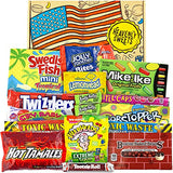 American Candy Gift Box Set - USA Vegetarian Candy - Gift Hamper Perfect for Birthday, Easter, Gift for Him Her - Heavenly Sweets
