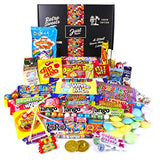 Retro Sweets Hamper: Just Treats Lunar Retro Sweets Gift Hamper: Jam Packed with the Best Ever Retro Sweets