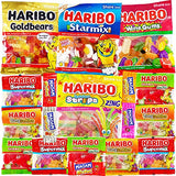 Sweet Hamper Gift Box Set | Mini Sweet Bags Multipack | Party Sweets Birthday, Valentines Day | Tangfastics, Goldbears, Starmix | Heavenly Sweets