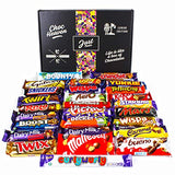 Chocolate Lovers Ultimate Hamper Lunar Box - Huge Selection of Your Favourite Chocolate Bars
