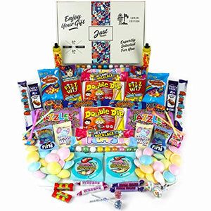 Sweets & Chocolate Gifts Hamper to Share - Lunar Sweet & Candy Selection Box Perfect for Sharing - Best of All It Contains 2 of Everything!