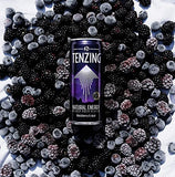 TENZING Natural Energy Drink, Plant Based, Vegan, & Gluten Free Drink, Raspberry & Yuzu