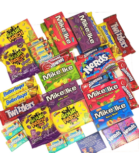 American Candies Pack Large American Candy American Sweet Gift Box | Gift Hamper For Children Adults Valentines Day Birthday Christmas Thanksgiving Halal Candy