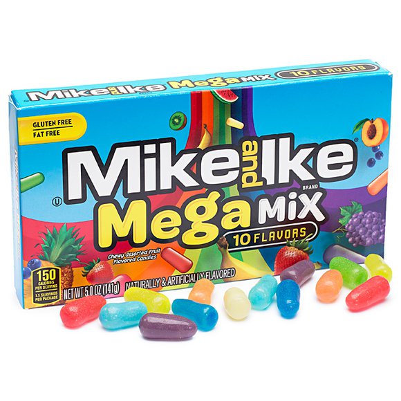 MIKE & IKE MEGA MIX THEATER BOX (5OZ) 141G